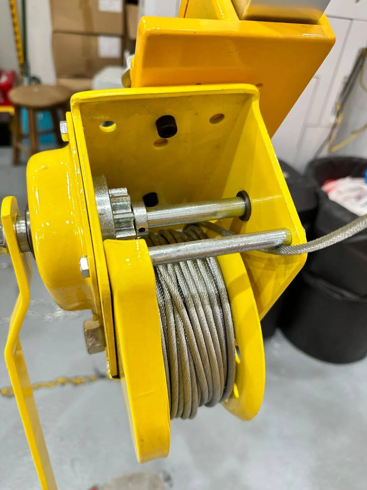 Haru Manhole Tripod Winch Set HD-240-20 Confined Space Rescue Tripod with Hand Wire Rope Winch 20m For 100kg  | Model: SB3-EN795