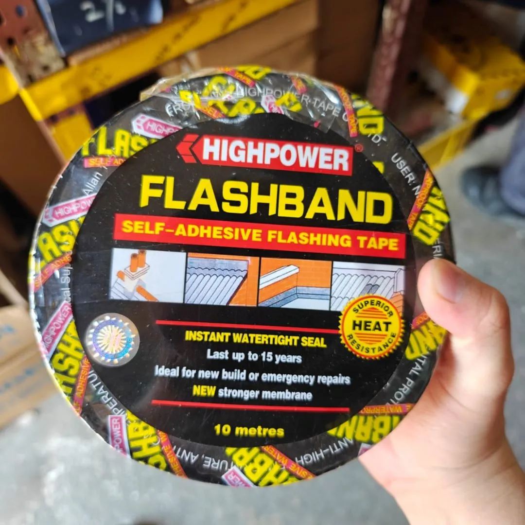 High Power Flash Band Self Adhesive Flashing TapeInstant Watertight Seal Waterproof Aluminium | Model : TAPE-F