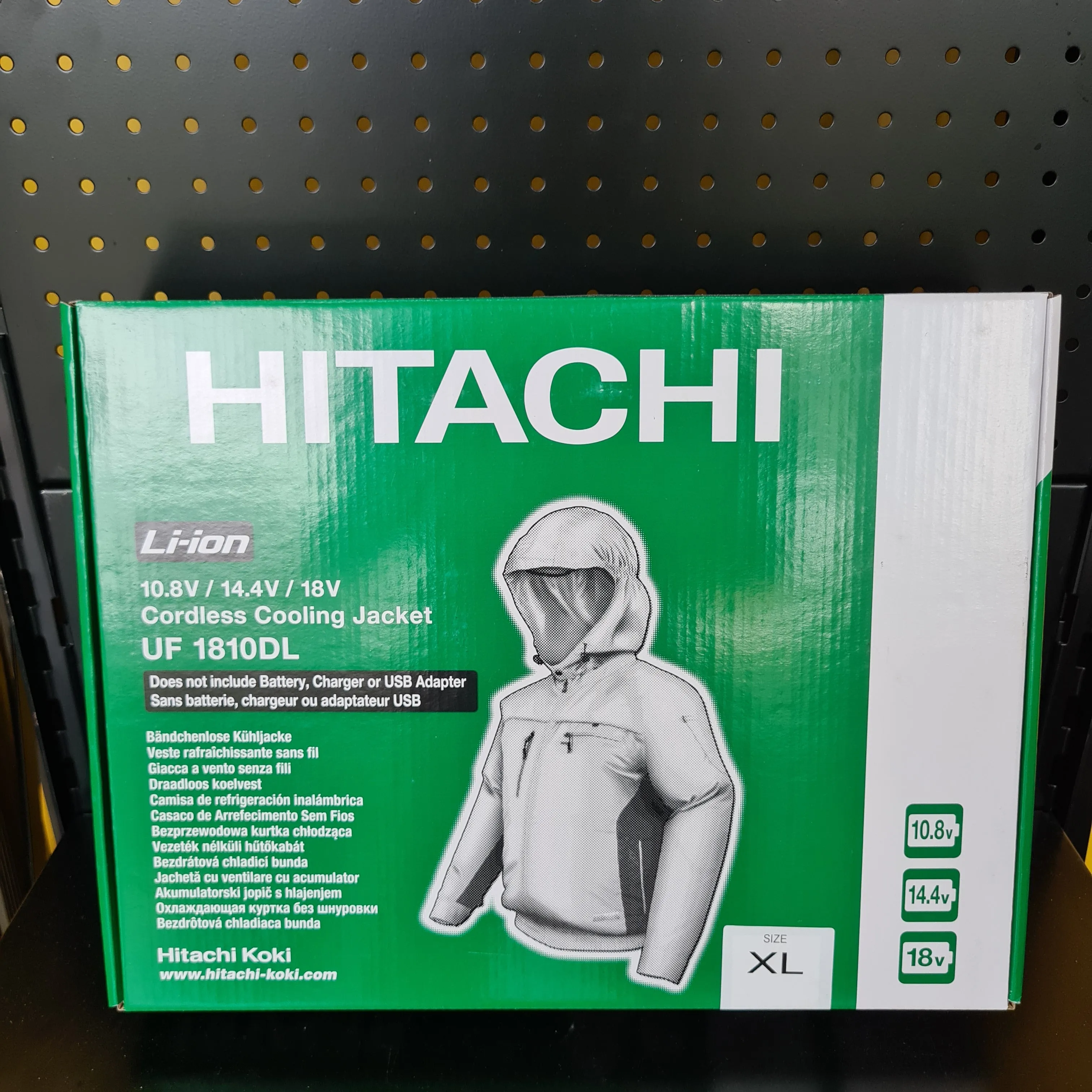 Hikoki Cooling Jacket #L / XL | Model : H*UF1810DL-L / H*UF1810DL-XL