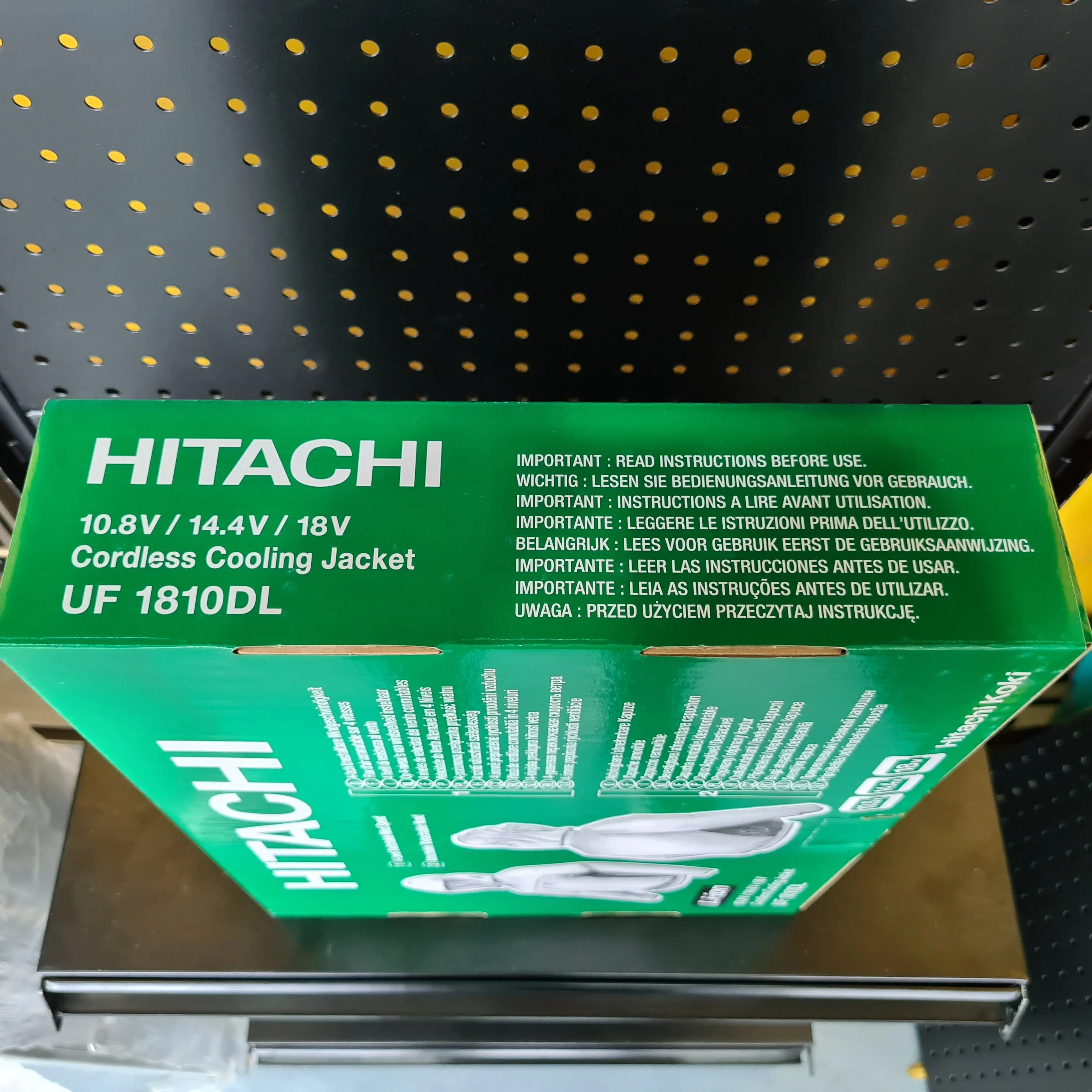 Hikoki Cooling Jacket #L / XL | Model : H*UF1810DL-L / H*UF1810DL-XL