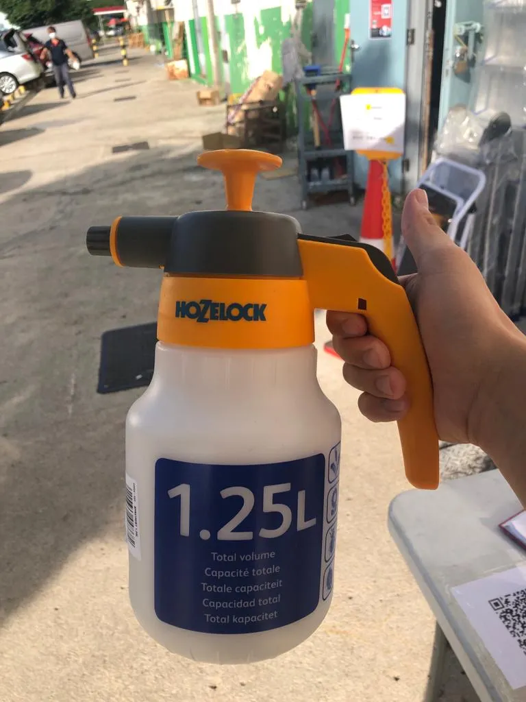 HOZELOCK (#4122) 1.25L Pressure Sprayer | Model : 018-320-4075