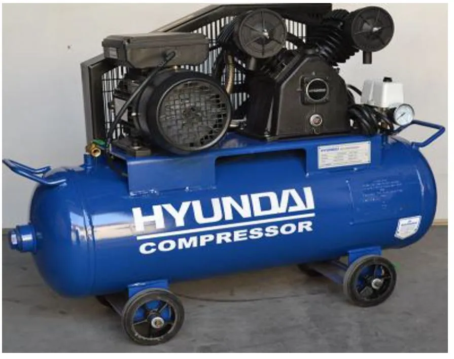 Hyundai 2Hp 50L 1Stage 1Phase 8Bar | Model : HYSB20-50H