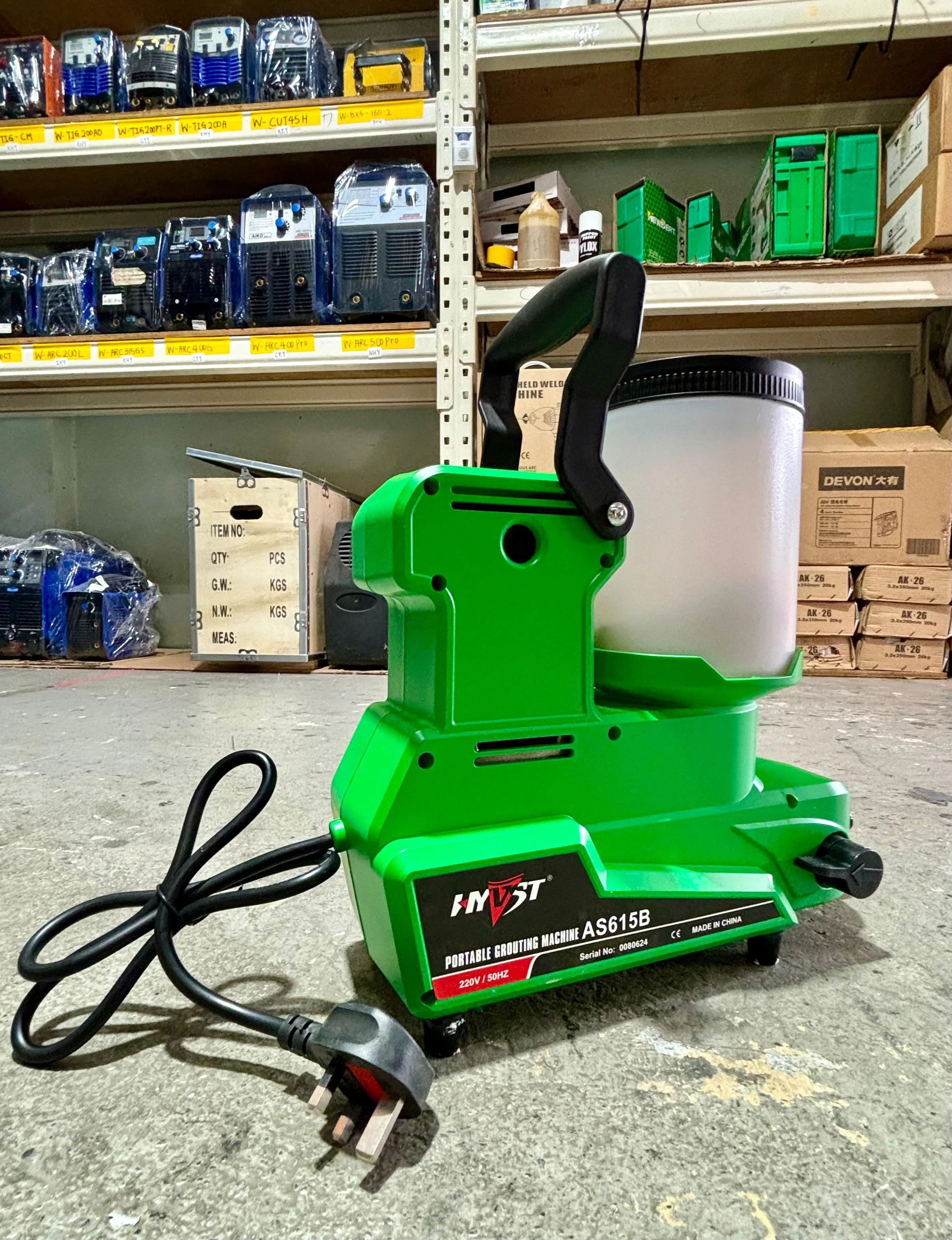 HYVST 230V Portable Airless Grout Sprayer Machine 1200W with Spray Gun 5M Hose | Model : CS-AS615B