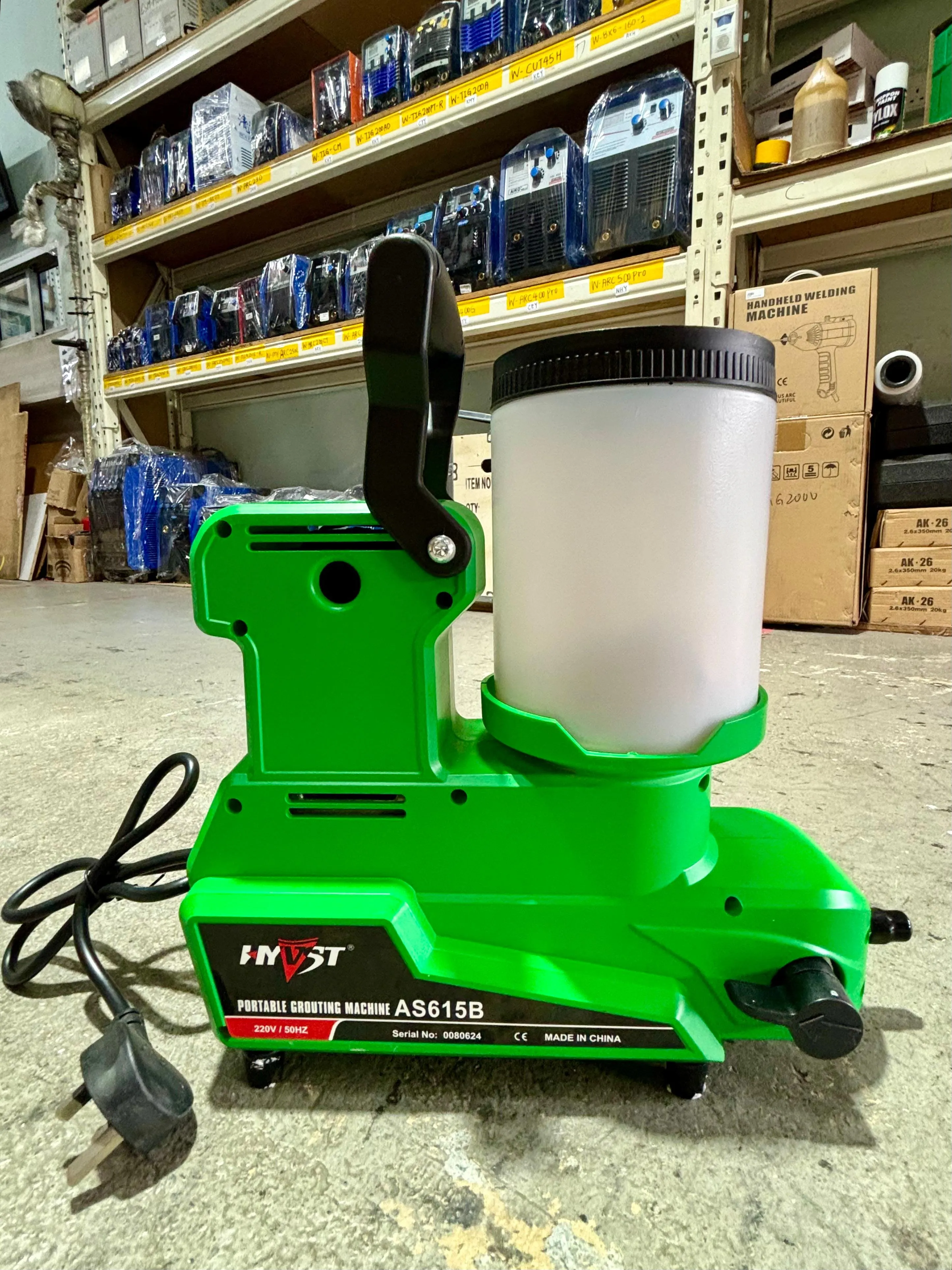 HYVST 230V Portable Airless Grout Sprayer Machine 1200W with Spray Gun 5M Hose | Model : CS-AS615B
