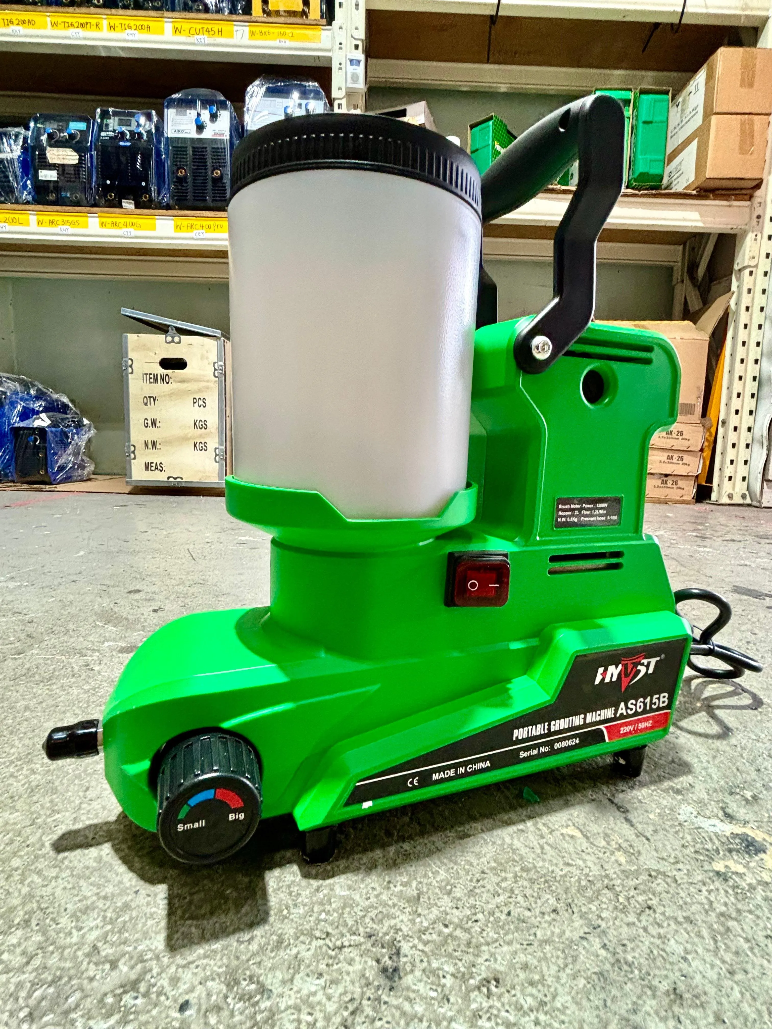HYVST 230V Portable Airless Grout Sprayer Machine 1200W with Spray Gun 5M Hose | Model : CS-AS615B