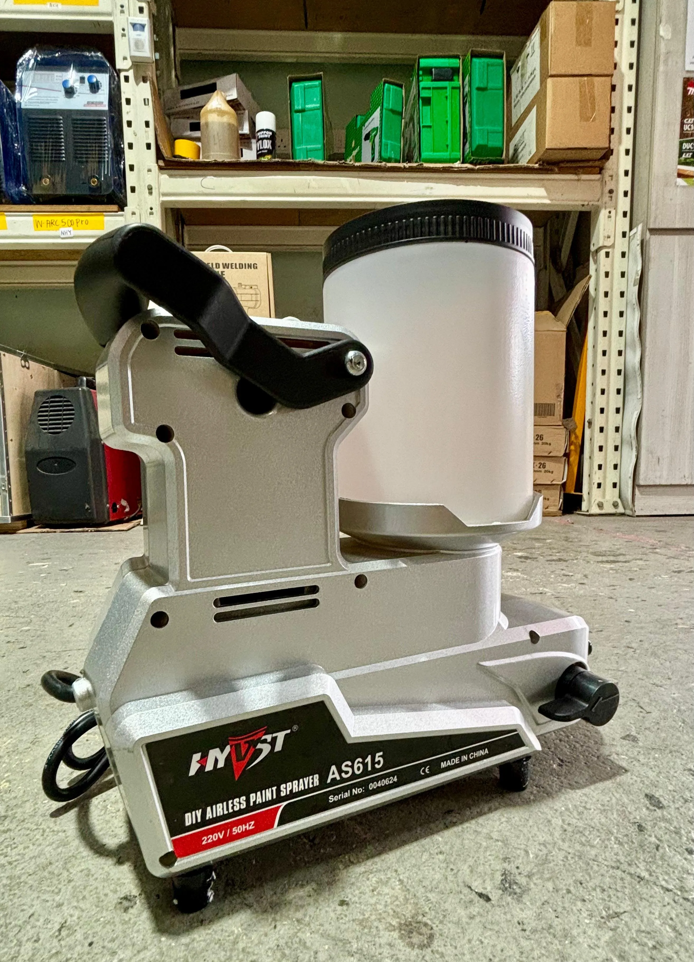 HYVST 230V Portable Airless Sprayer Paint Machine (Water Based) 1200W with Spray Gun & 5M Hose | Model : CS-AS615
