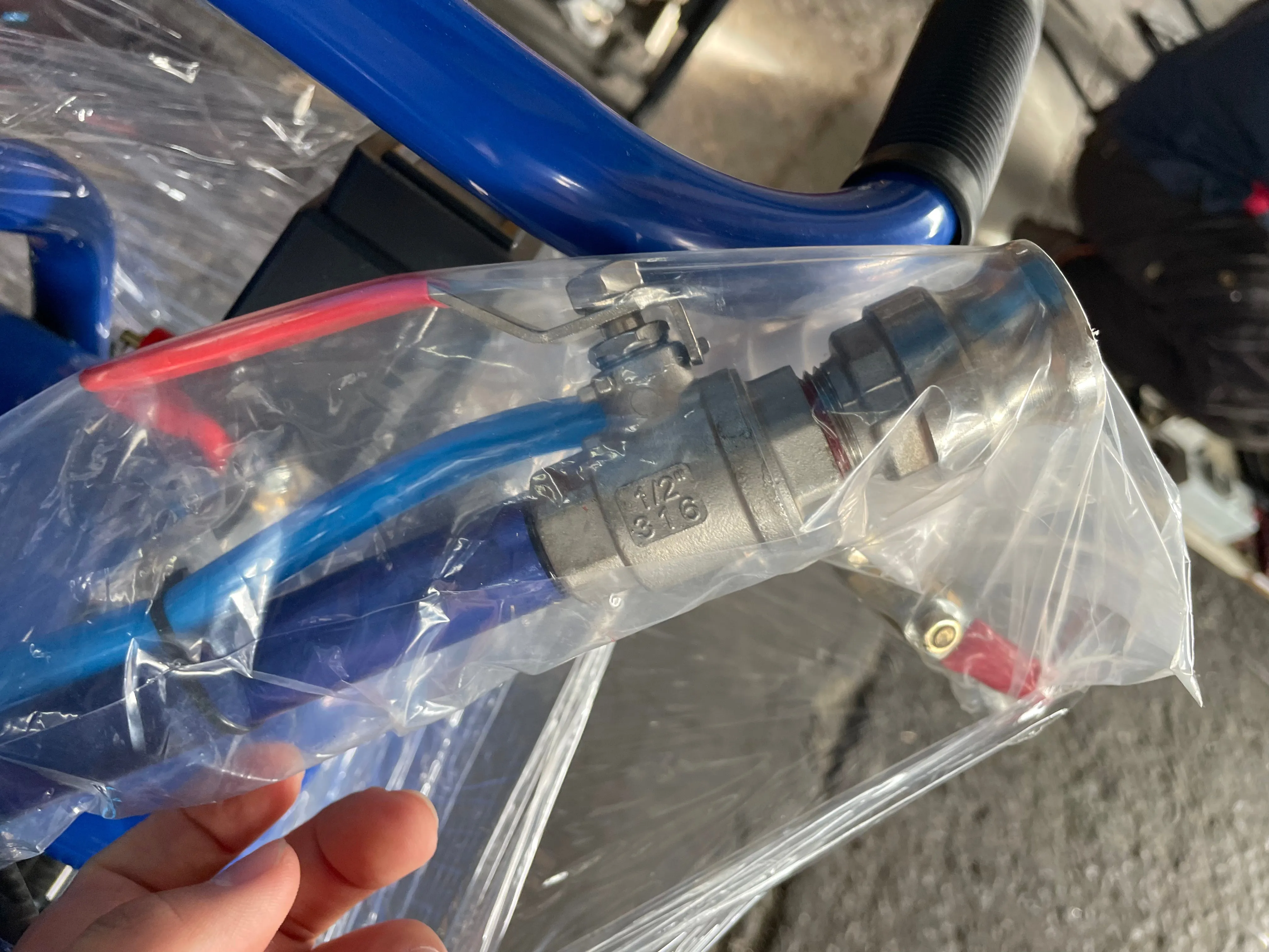 HYVST T22 Grout Pump And Cement Spray 850W 230V 50HZ (Comes With 5m Hose) | Model: CS-T22