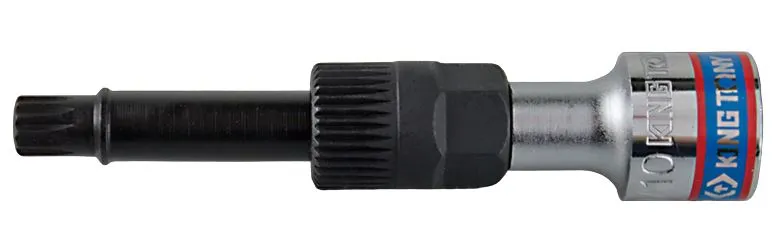 King Tony 1/2 Dr. Spline Bit Socket M10 | Model : 9DA103