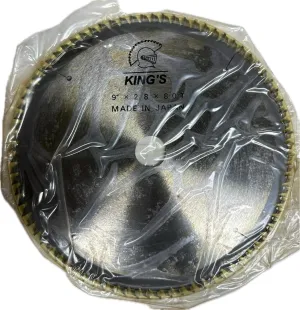 King's 9 Alum Blade  80T | Model: SBA-K0980 (Clearance Stock)