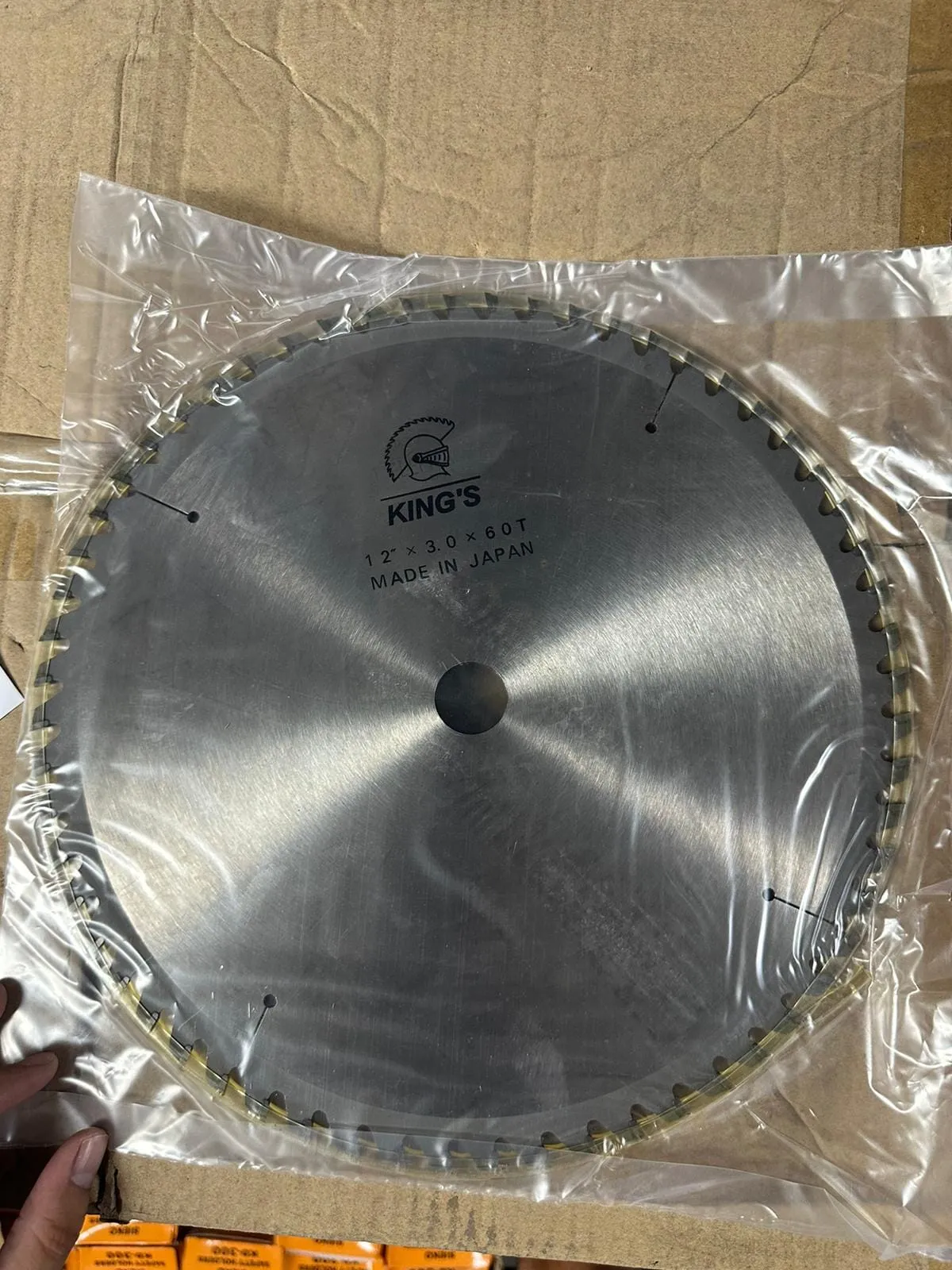 KING'S WOOD SAW BLADE 12X60T | MODEL: SBW-K12060