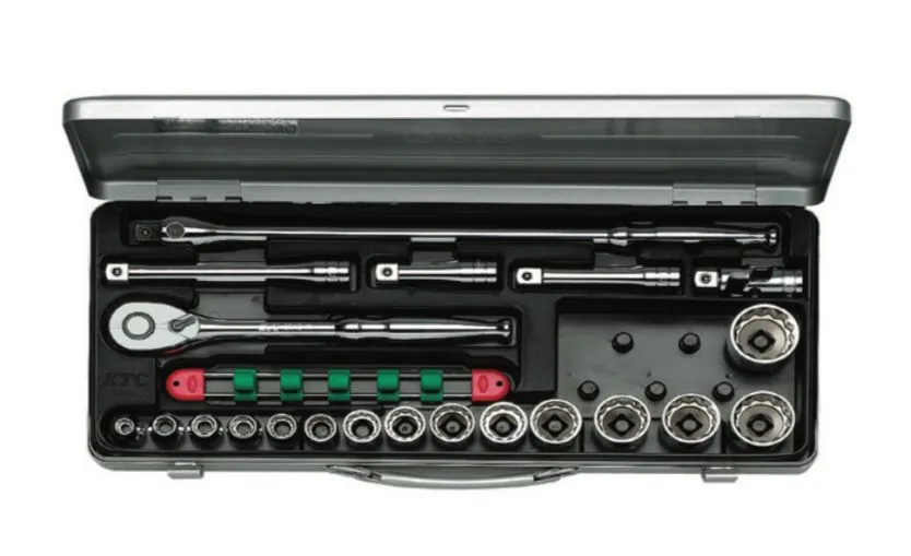 Ktc 1/2 Dr Socket Set TB415X - Japan | Model : 003-004-415