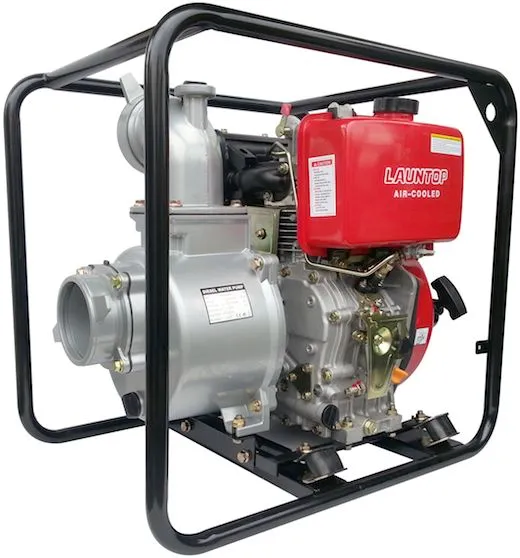 Launtop Diesel Water Pump 4 With Electric Start | Model : WP-LDP100CLE