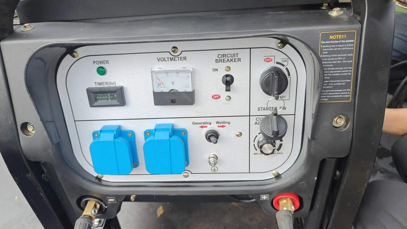 Launtop Diesel Welder & Generator | Model : LDW200ARNE