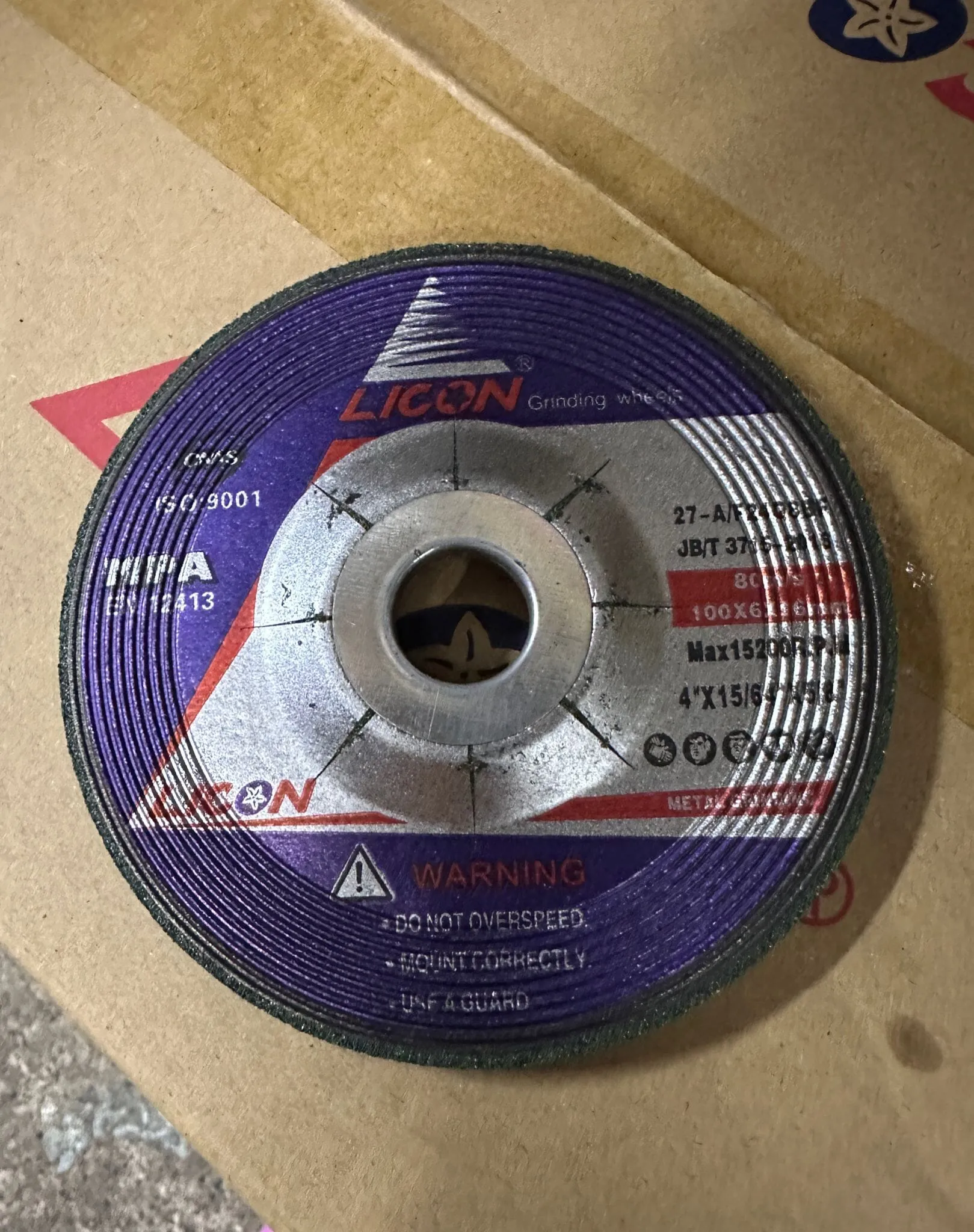 Licon 4 Green Grinding Disc (For Metal)