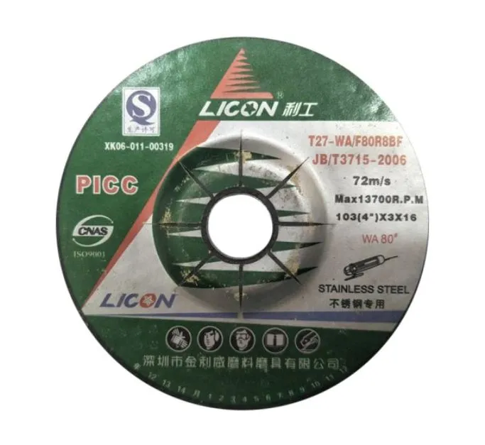 LICON 4 Grinding Disc for Stainless Steel | Model : FD-L04