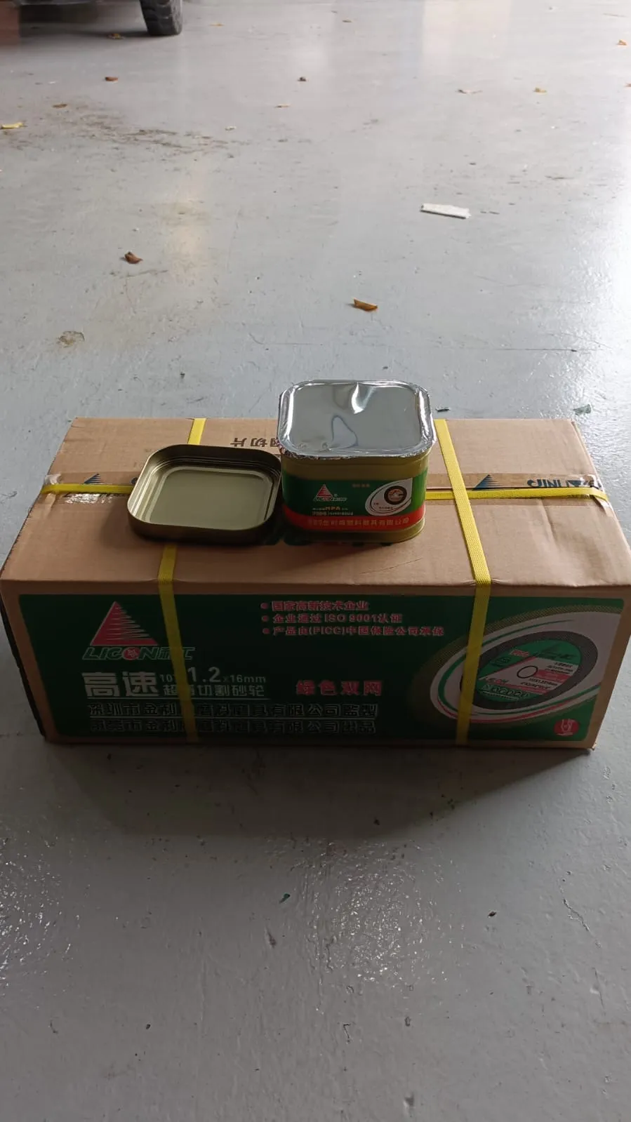 Licon Cutting Disc SS 4 1.2 (Green) (Chinese Version) (600pcs/ctn. 50pcs/box. 18.000pcs/Pallet) | Model: CD-L0412-G-C