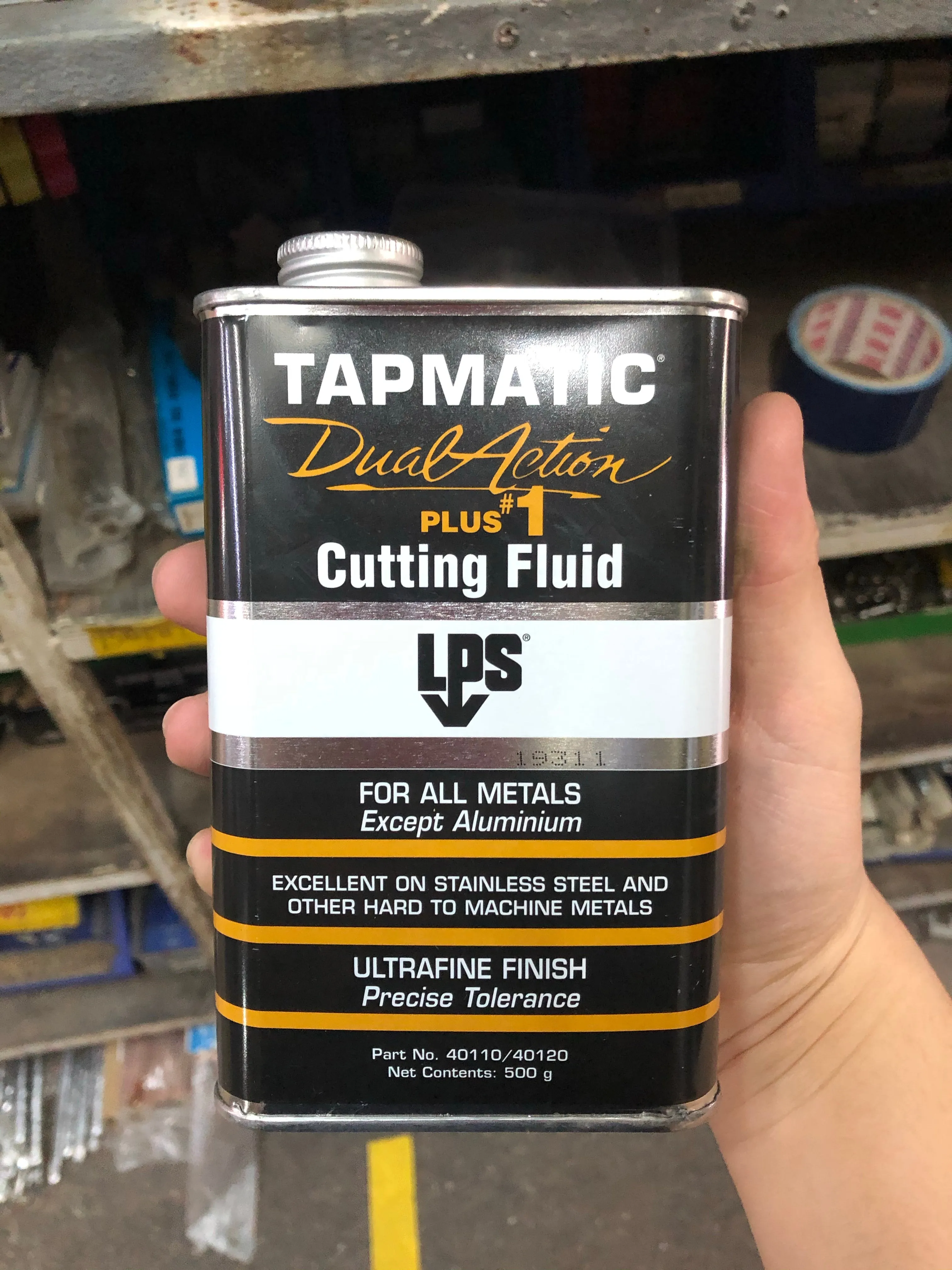 LPS Tapmatic Dual Action Plus #1 Cutting Fluid 16 Oz (500g) | Model : L01-40120
