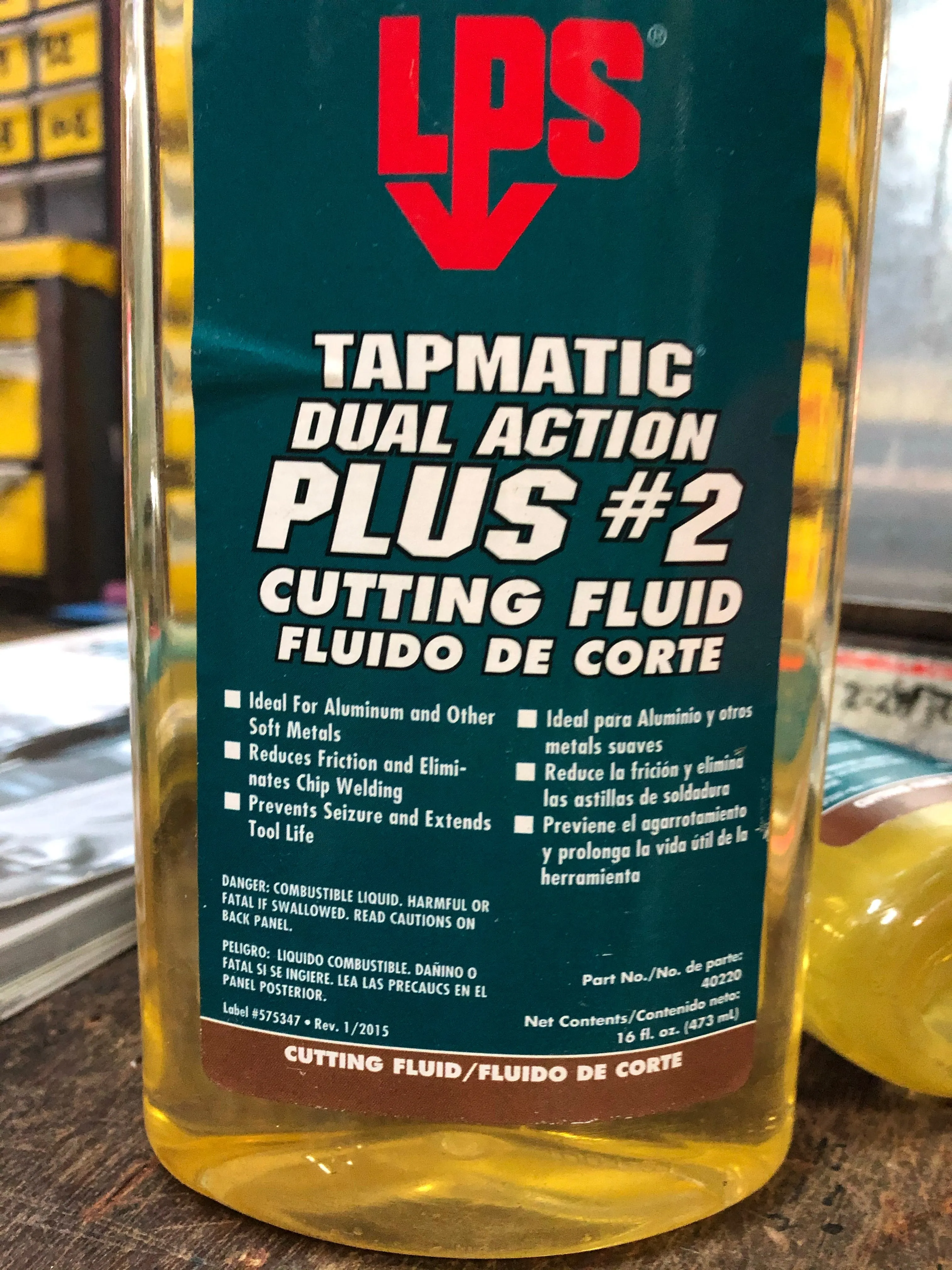 LPS Tapmatic Dual Action Plus #2 Cutting Fluid 16 Oz (473ml) | Model : L01-40220