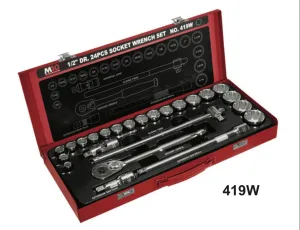 M10 1/2 Dr Socket Set 419W - Singapore | Model : 003-004-4419