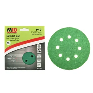 M10 Heavy Duty 8 Holes Velcro Sanding Disc 5 10ppp | Model : M10-019-099-0540