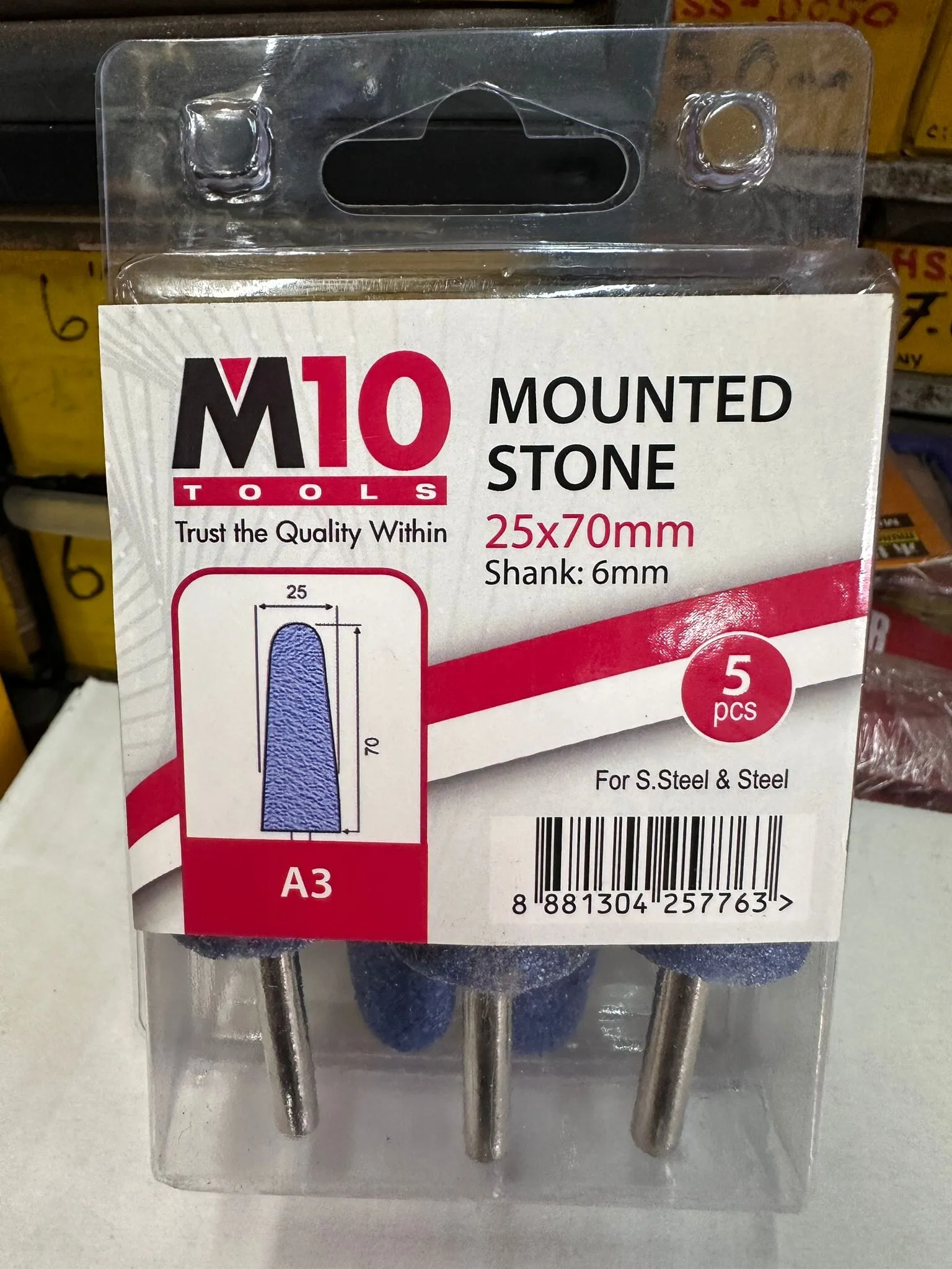 M10 Mounted Stone | Model : 019-024-