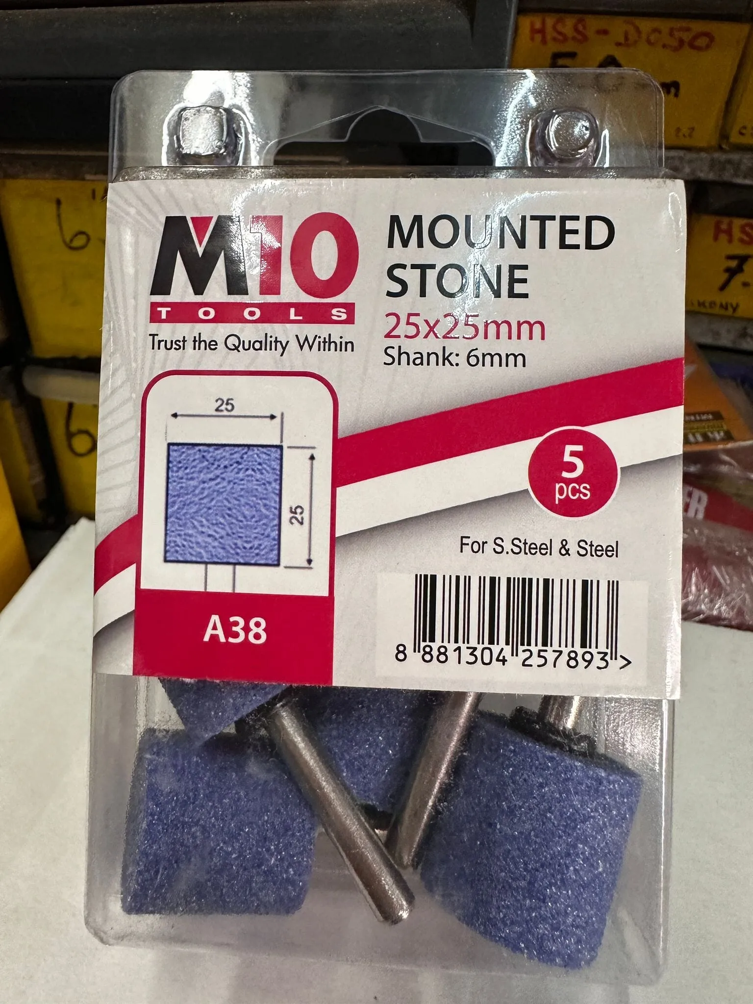 M10 Mounted Stone | Model : 019-024-