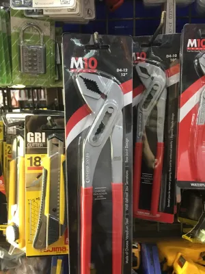 M10 Water Pump Sleeve Groove Joint Plier (Monkey Plier) | Sizes : 7 (D4-07). 10 (D4-10). 12 (D4-12)