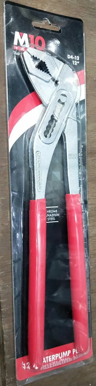 M10 Water Pump Sleeve Groove Joint Plier (Monkey Plier) | Sizes : 7 (D4-07). 10 (D4-10). 12 (D4-12)
