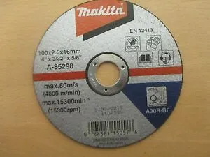 Makita 4 (100mm) Cutting Disc (25pcs/box) | Model : CD-M04 (A85298)