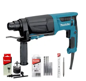 Makita AC 26mm Combination Hammer HR2670 (800W.3 Mode. C/W ASSY)  | Model : M-HR2670X5