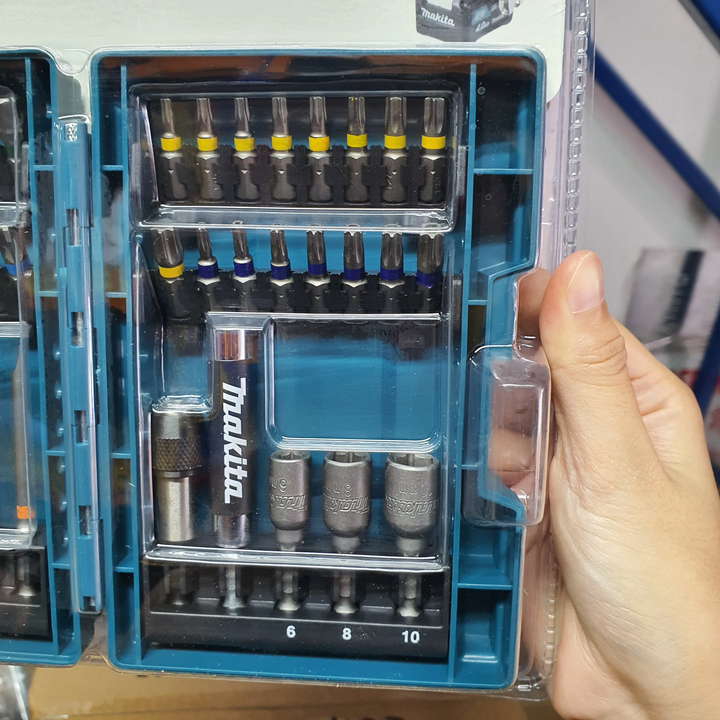 Makita B-55697. 43PCS Colour Screw Bits Set | Model : B-55697