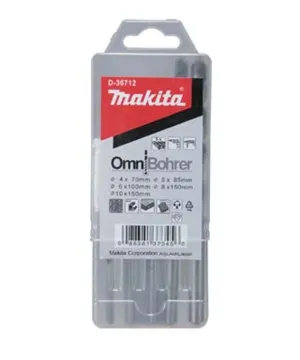 Makita D-36712 Drill Bit Set (5pc/set) | Model: M*D-36712