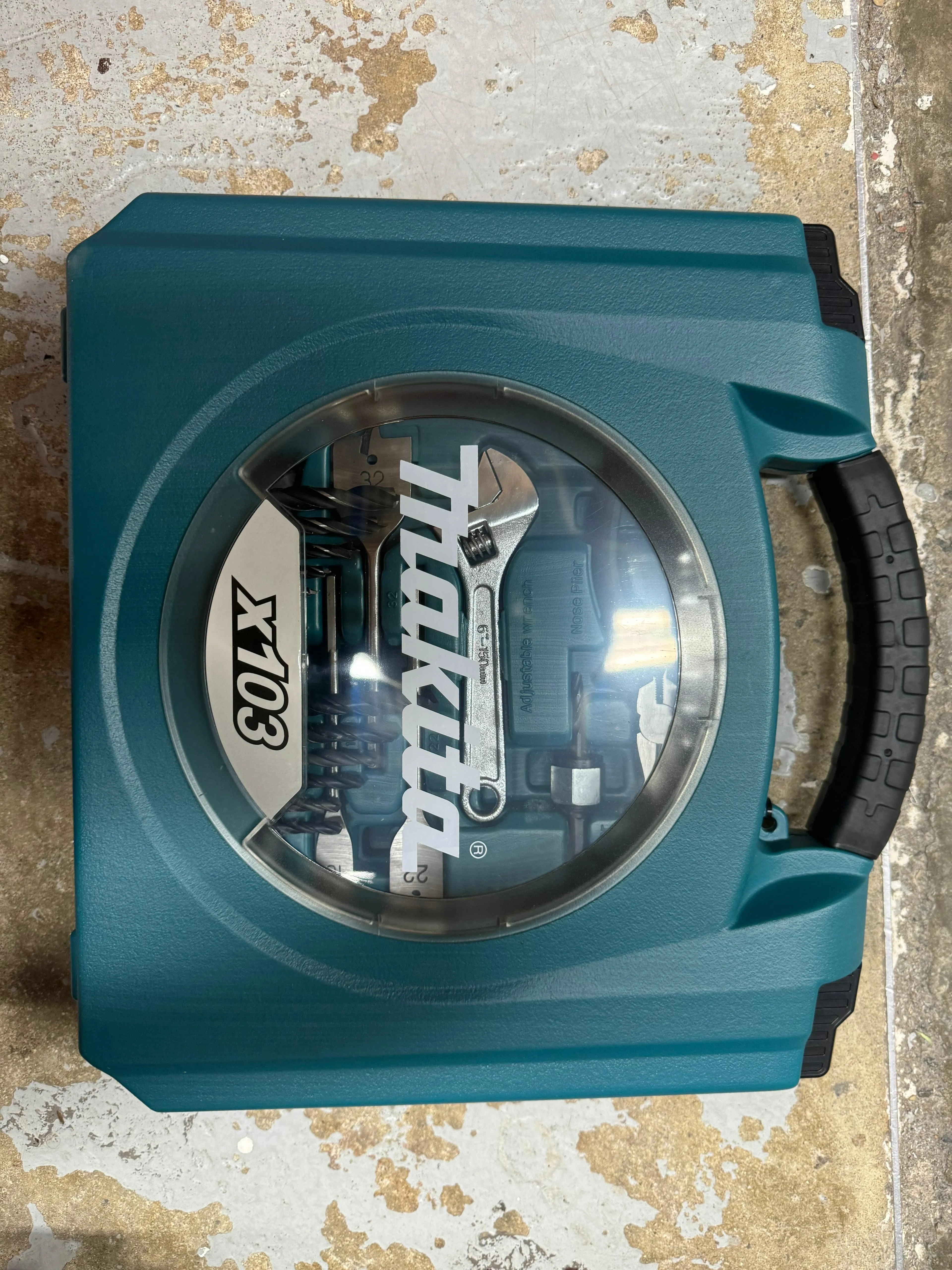 Makita D-42341 103 Pcs Drill Bits and Hand Tools Tool Box | Model : M*D-42341