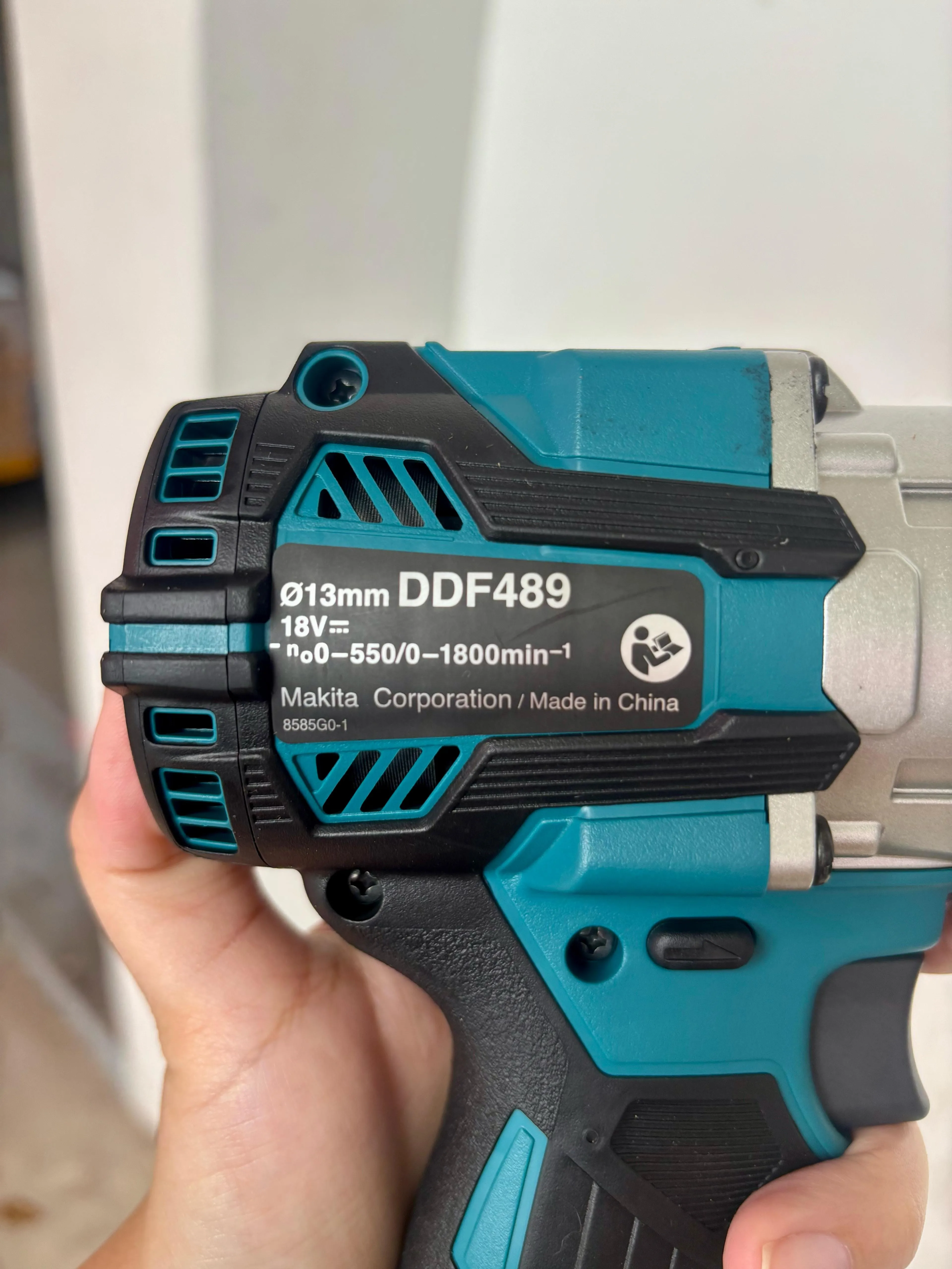 Makita DC 13mm Driver Drill DDF489Z (18V.Bare Unit. BL. Keyless) | Model: M-DDF489Z