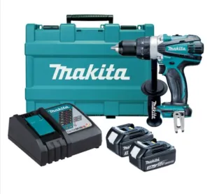 MAKITA DDF458RFE Heavy Duty Driver Drill Kit | Model : M-DDF458RFE
