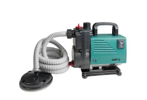 Mepcato 1 HPP-100 Portable Self Priming Low Level Residue Dewatering Drainage Water Pump (till 1mm) 135W 220V | Model : WP-HPP-100
