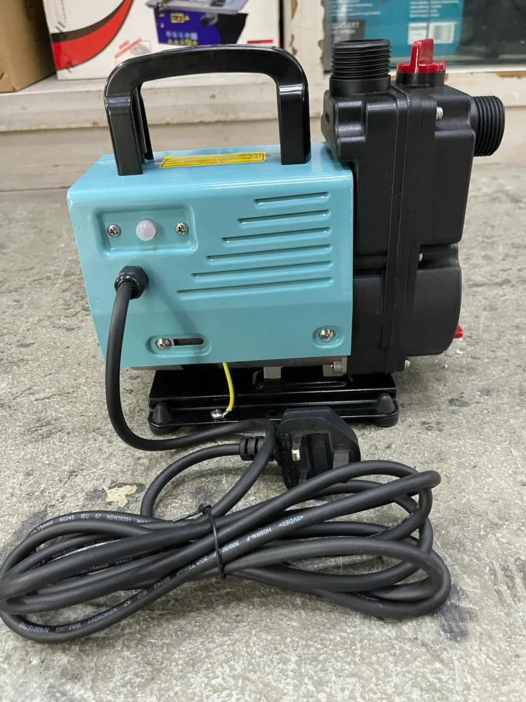 Mepcato 1 HPP-100 Portable Self Priming Low Level Residue Dewatering Drainage Water Pump (till 1mm) 135W 220V | Model : WP-HPP-100