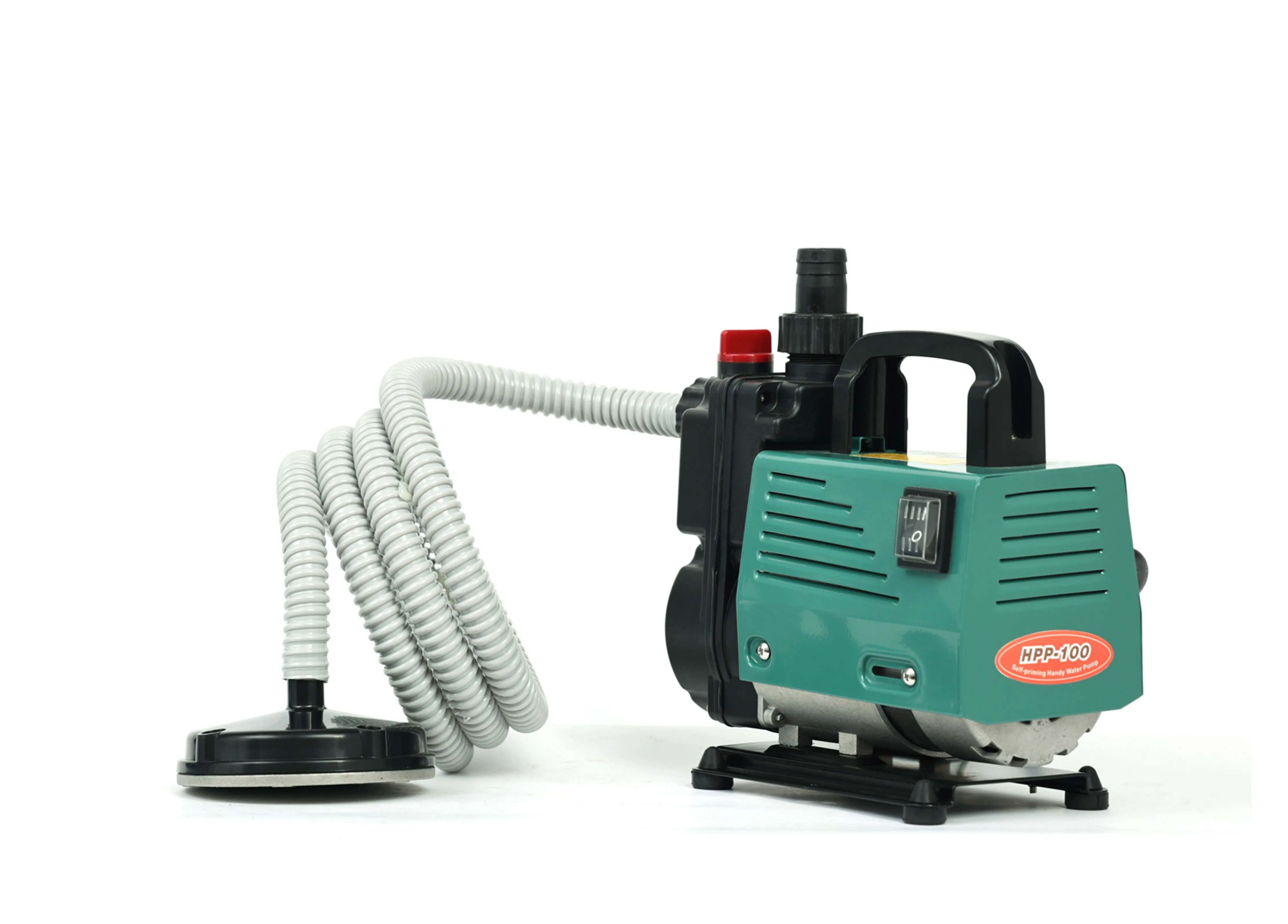 Mepcato 1 HPP-100 Portable Self Priming Low Level Residue Dewatering Drainage Water Pump (till 1mm) 135W 220V | Model : WP-HPP-100