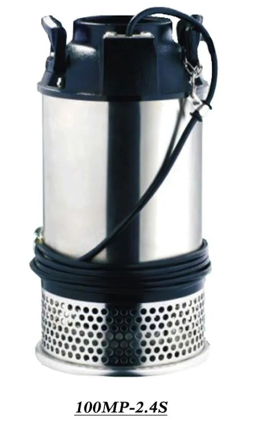 MEPCATO Stainless Steel Submersible Pump For Large Water Volume Works | Model : 75MPA-2.25S and 100MP-2.4S. Sizes : 3. 4