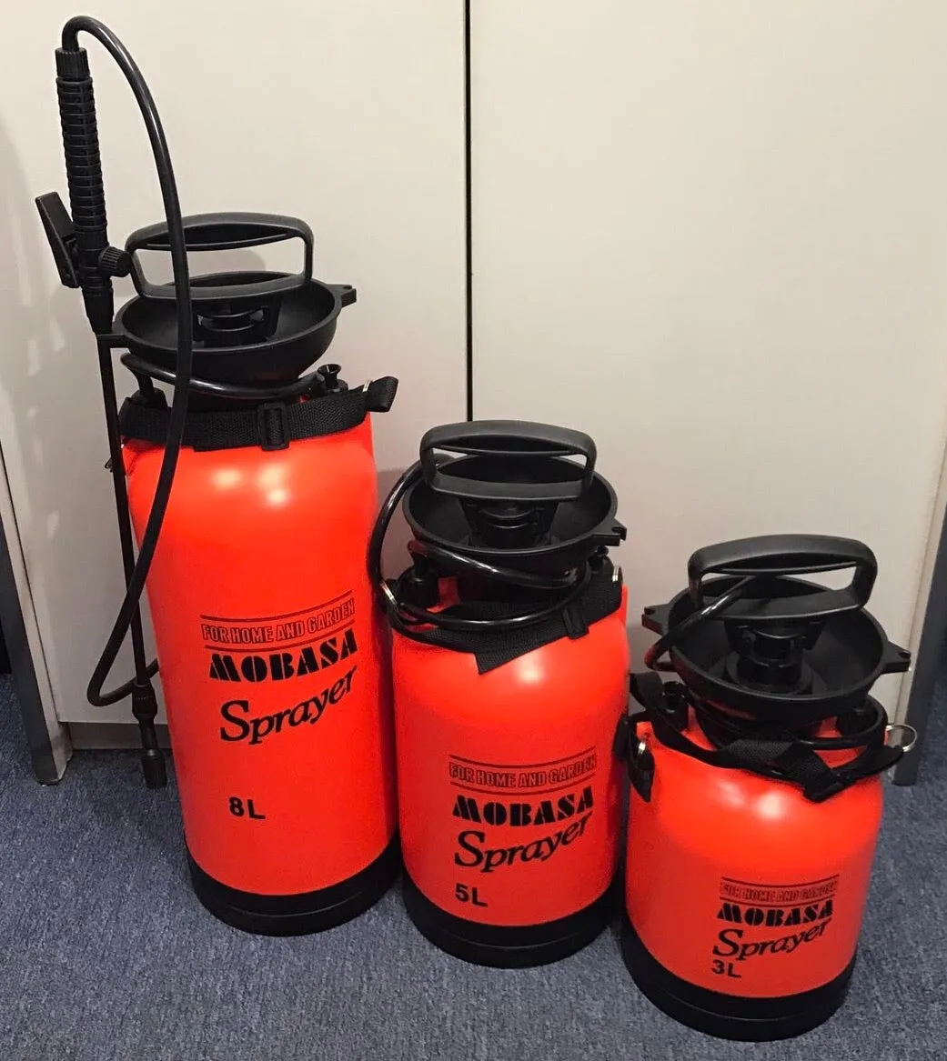 Mobasa Sprayer for Home and Garden | Sizes : 3L (SPRAYER-M3L). 5L (SPRAYER-M5L). 8L (SPRAYER-M8L)