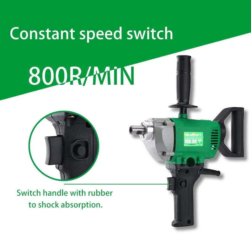NEWBEAT 1020W Electric Cement Paint Mixer 160MM | Model : NBT-EM-160A