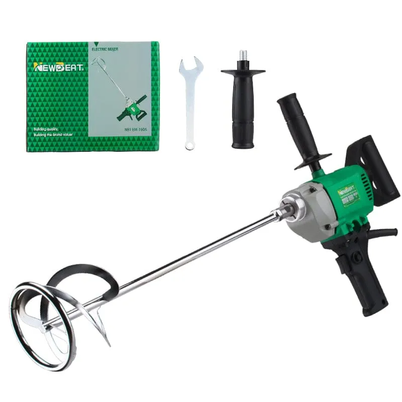 NEWBEAT 1020W Electric Cement Paint Mixer 160MM | Model : NBT-EM-160A