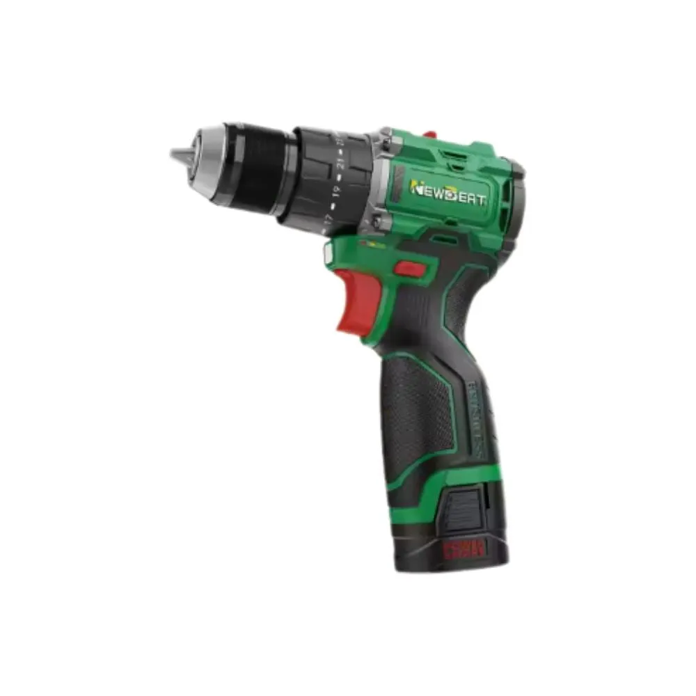 NEWBEAT 16.8V Cordless Drill (Brushless) C/W 2 Battery & 1 Charger  | Model : NBT-CID-16.8A-BL