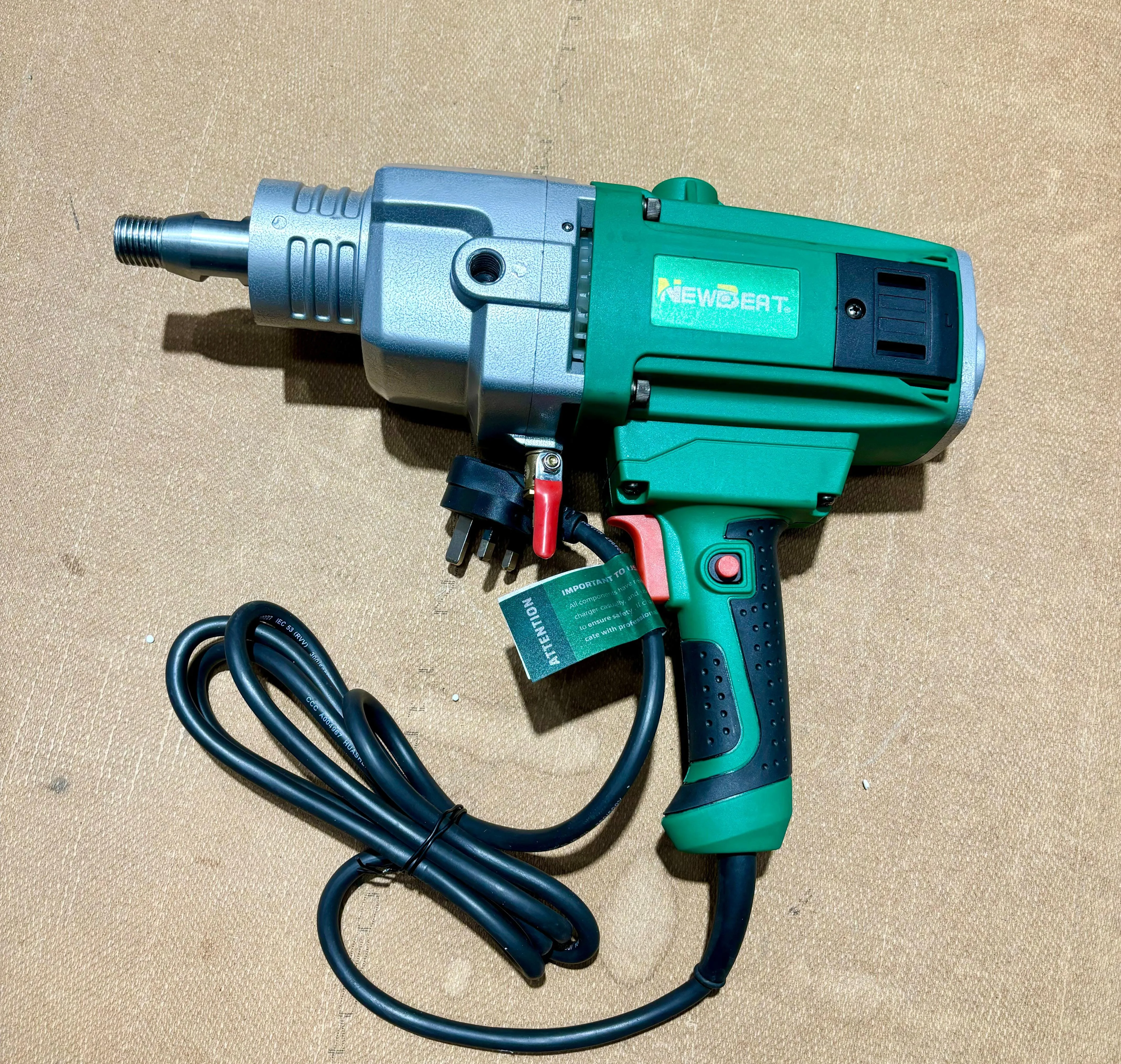 Newbeat 2200W Handheld Diamond Coring Drill 160mm | Model : NBT-DCD-160A