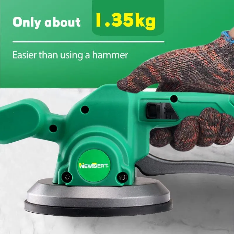 NEWBEAT Cordless Vibration Tile Tiling Levelling Leveler Machine (Brushless) 135MM C/W 2 Battery & 1 Charger  | Model : NBT-CT-135