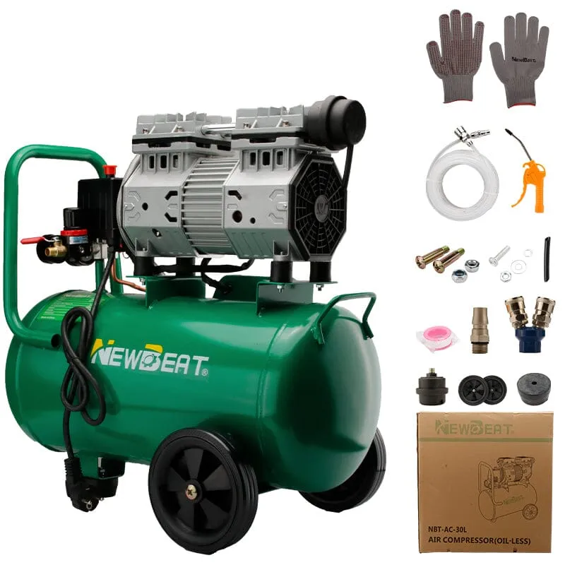 NEWBEAT Oilless Air Compressor 2.5HP 30L | Model: NBT-AC-30L