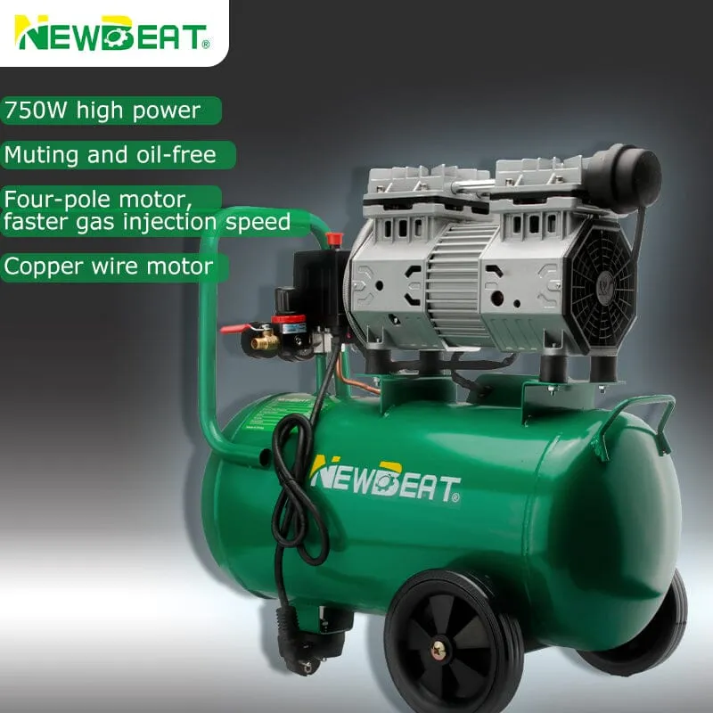 NEWBEAT Oilless Air Compressor 2.5HP 30L | Model: NBT-AC-30L
