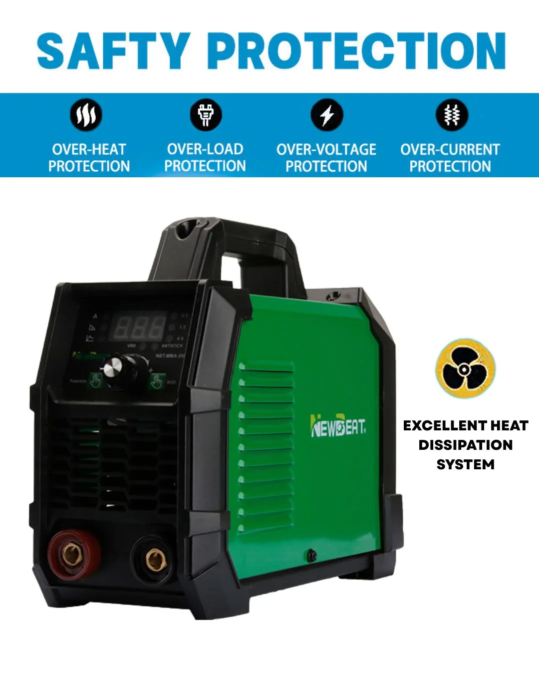Newbeat Welding Machine 140A | Model: NBT-MMA-200EP