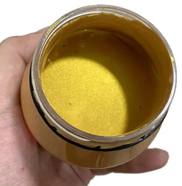 Nippon 250g Water Based Gold Paint (Indoor/Outdoor) | Model : NIP-GOLD-250G