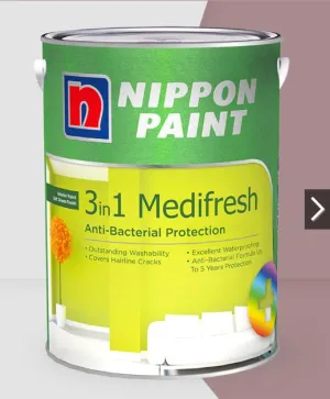 Nippon Paint 3-in-1 Medifresh | Model :  NIP-TIOMFB